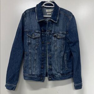 TopMan Men's Denim Jean Jacket Size Medium